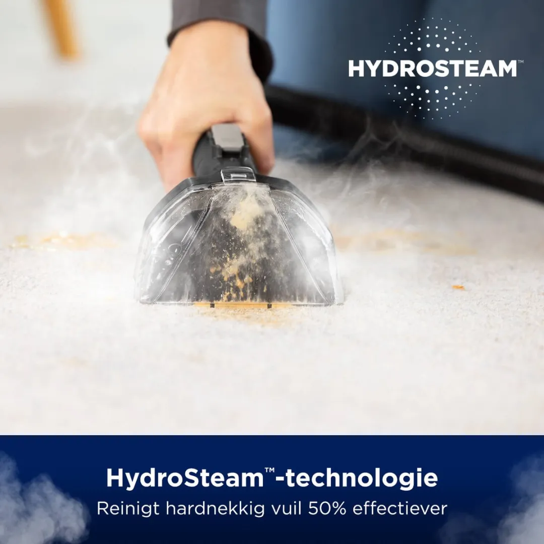 BISSELL SpotClean HydroSteam Select 3697N Stoomreiniger - 1000W - 1.8L