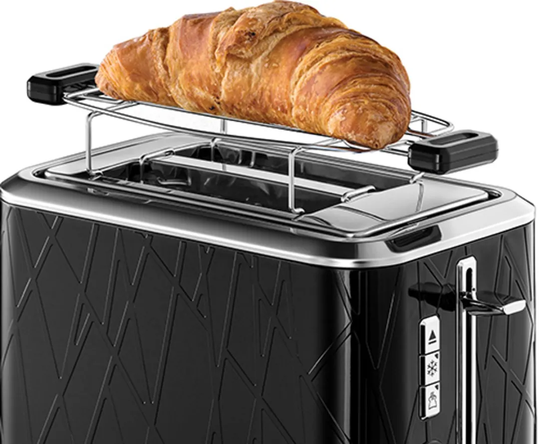 Russell Hobbs 28091-56 Broodrooster 2 Sneden - 1050W - Zwart - afbeelding 4 van 4