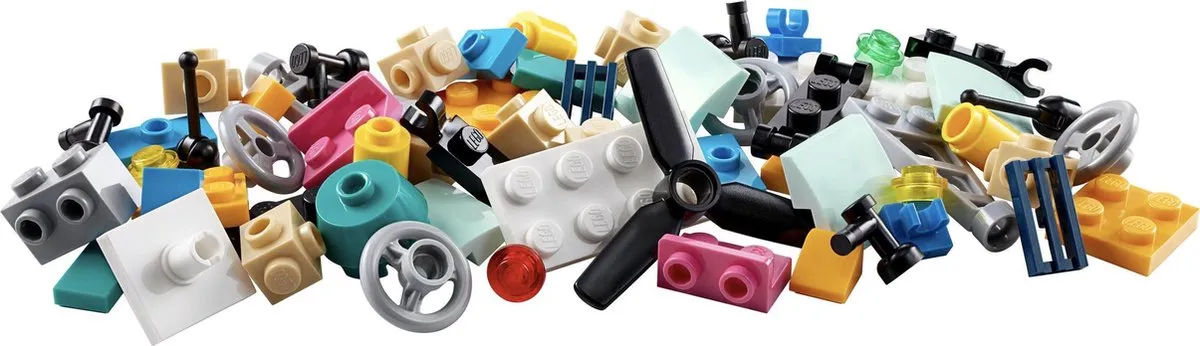LEGO Bouw Je Eigen Voertuigen 30549 - 59 Stukken - Multicolor