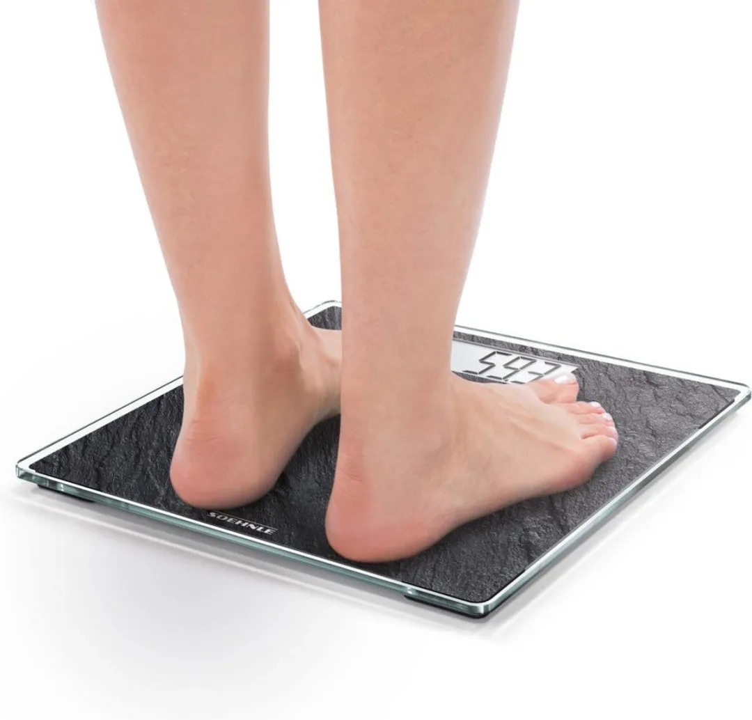 Soehnle Style Sense Compact 300 Digitale Personenweegschaal - 180 kg - Leisteen