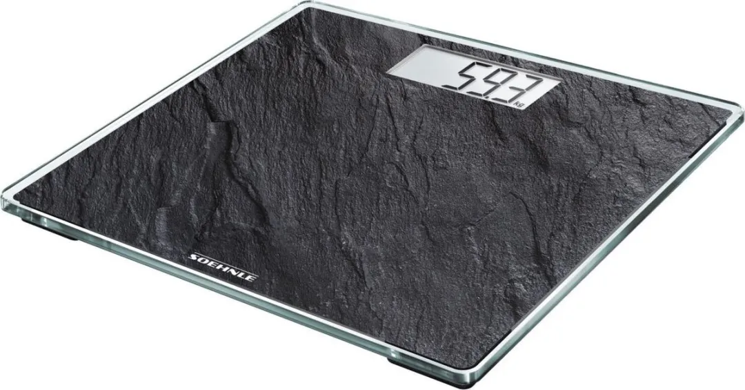 Soehnle Style Sense Compact 300 Digitale Personenweegschaal - 180 kg - Leisteen