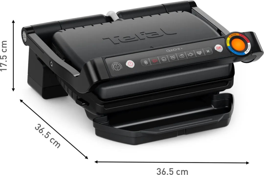 Tefal OptiGrill+ GC7178 Contactgrill - 2000W - Zwart - afbeelding 6 van 6