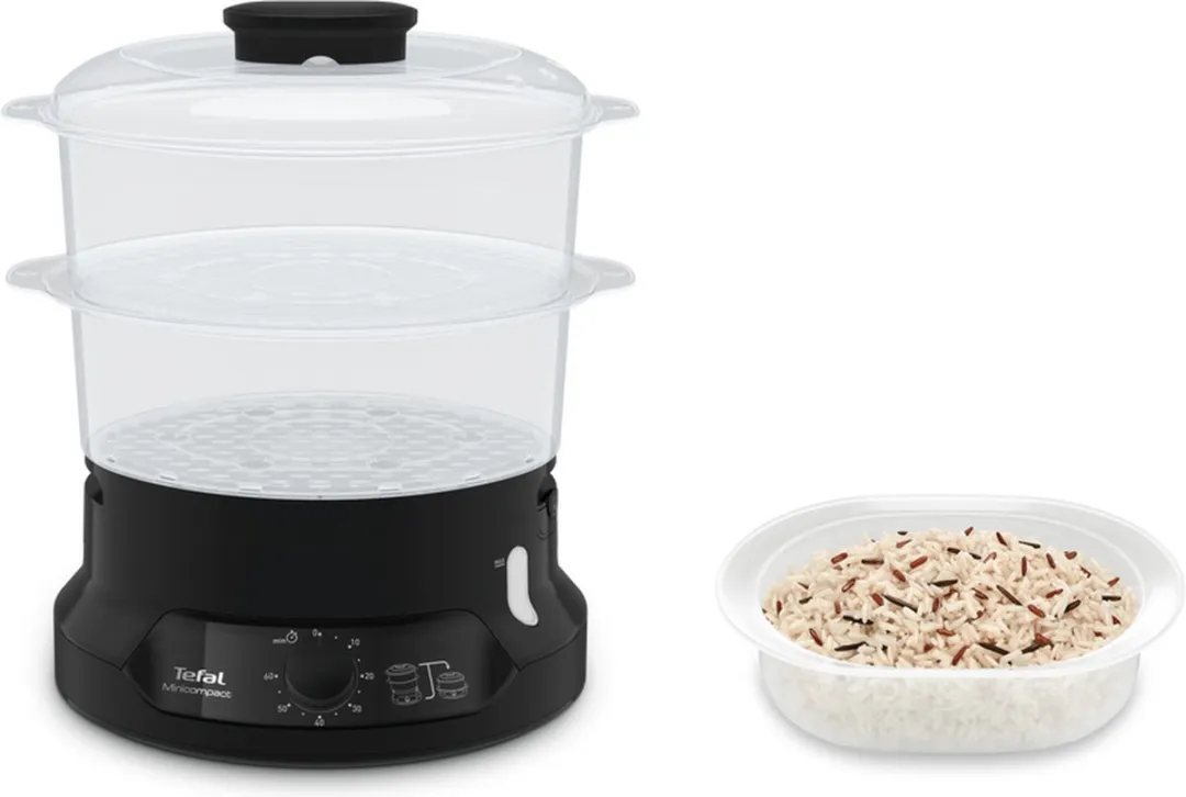 Tefal Minicompact VC139810 Stoomkoker 2 Manden