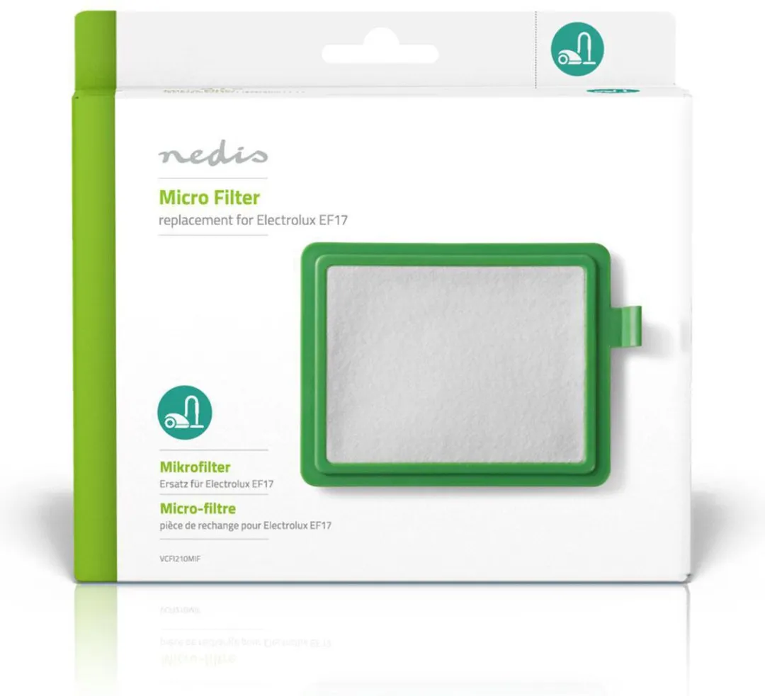 Nedis Microfilter VCFI210MIF - Groen