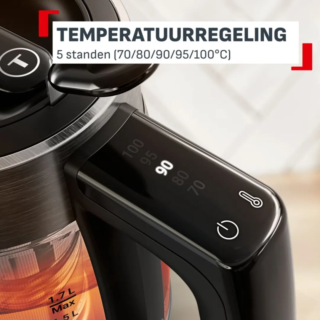 Tefal Element BJ760D Waterkoker 1.7L - 5 Temperaturen