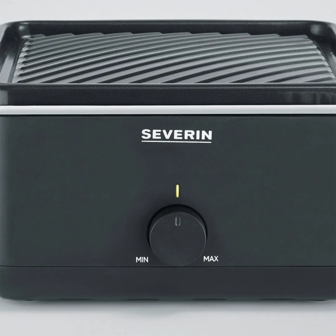 Severin RG 2360 Black Line Lite Mini Gourmetstel - 4 Personen - 800W