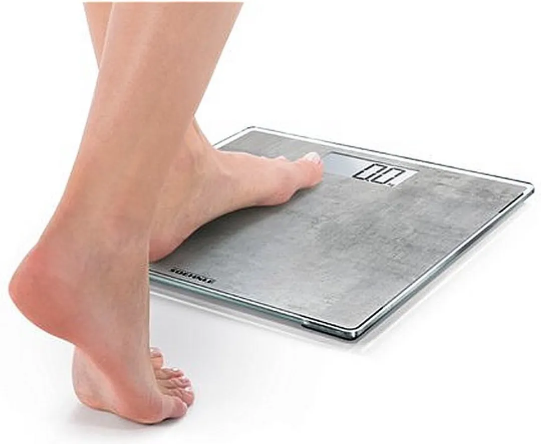 Soehnle Style Sense Compact 300 Digitale Personenweegschaal - Betonlook - 180 kg
