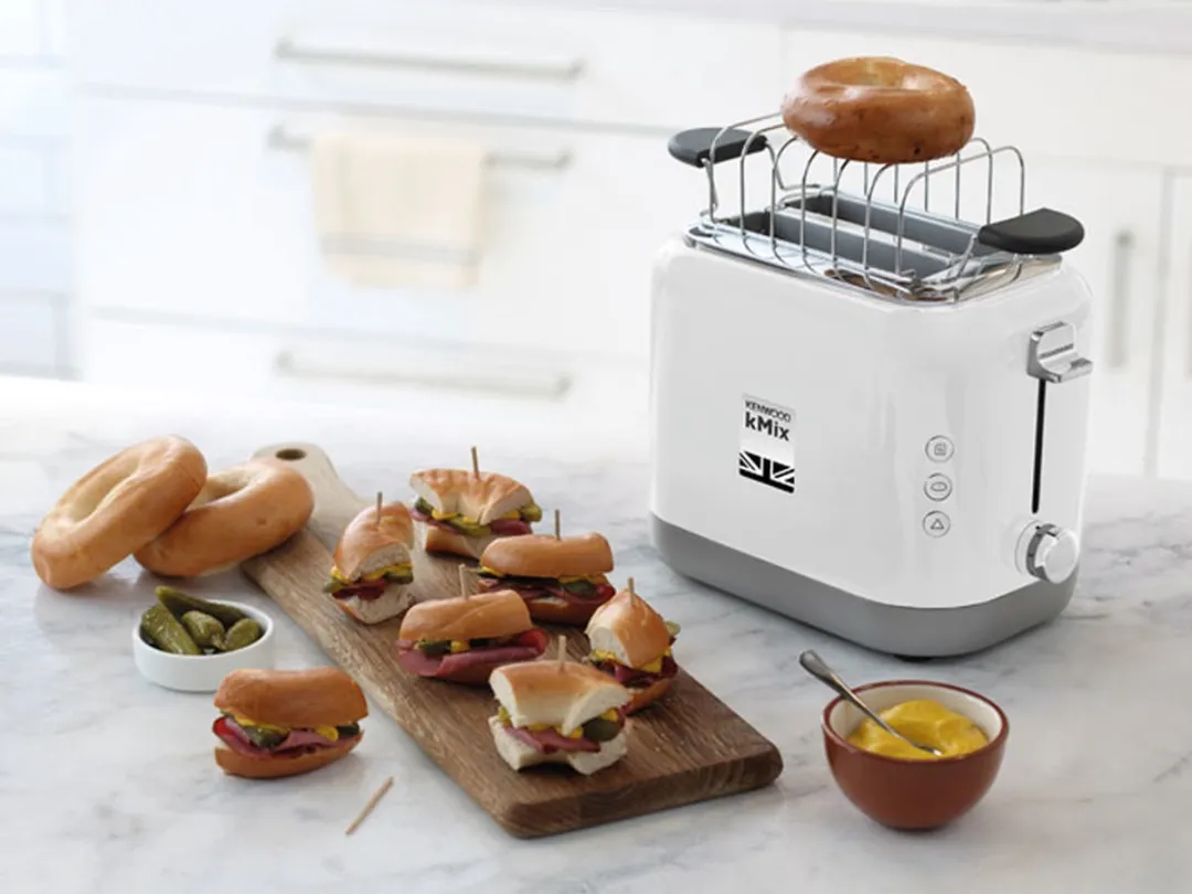 Kenwood kMix TCX751WH Broodrooster - 2 Sandwiches - 900W - Wit