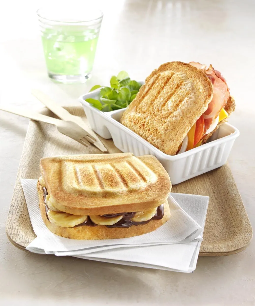 Moulinex Break Time SJ615612 Tosti & Wafelijzer - 700W - 4 Platen