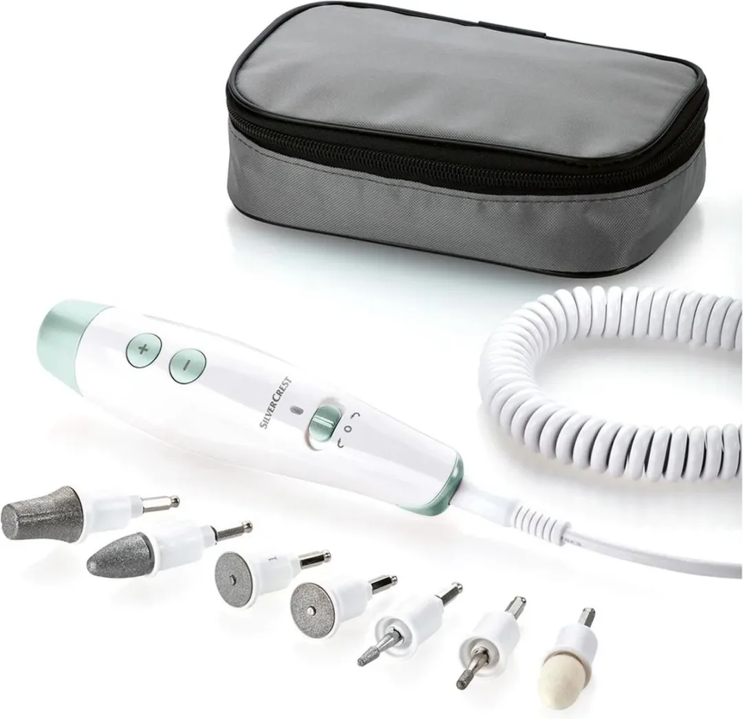 SILVERCREST Manicure & Pedicure Set Mint - 7 Opzetstukken