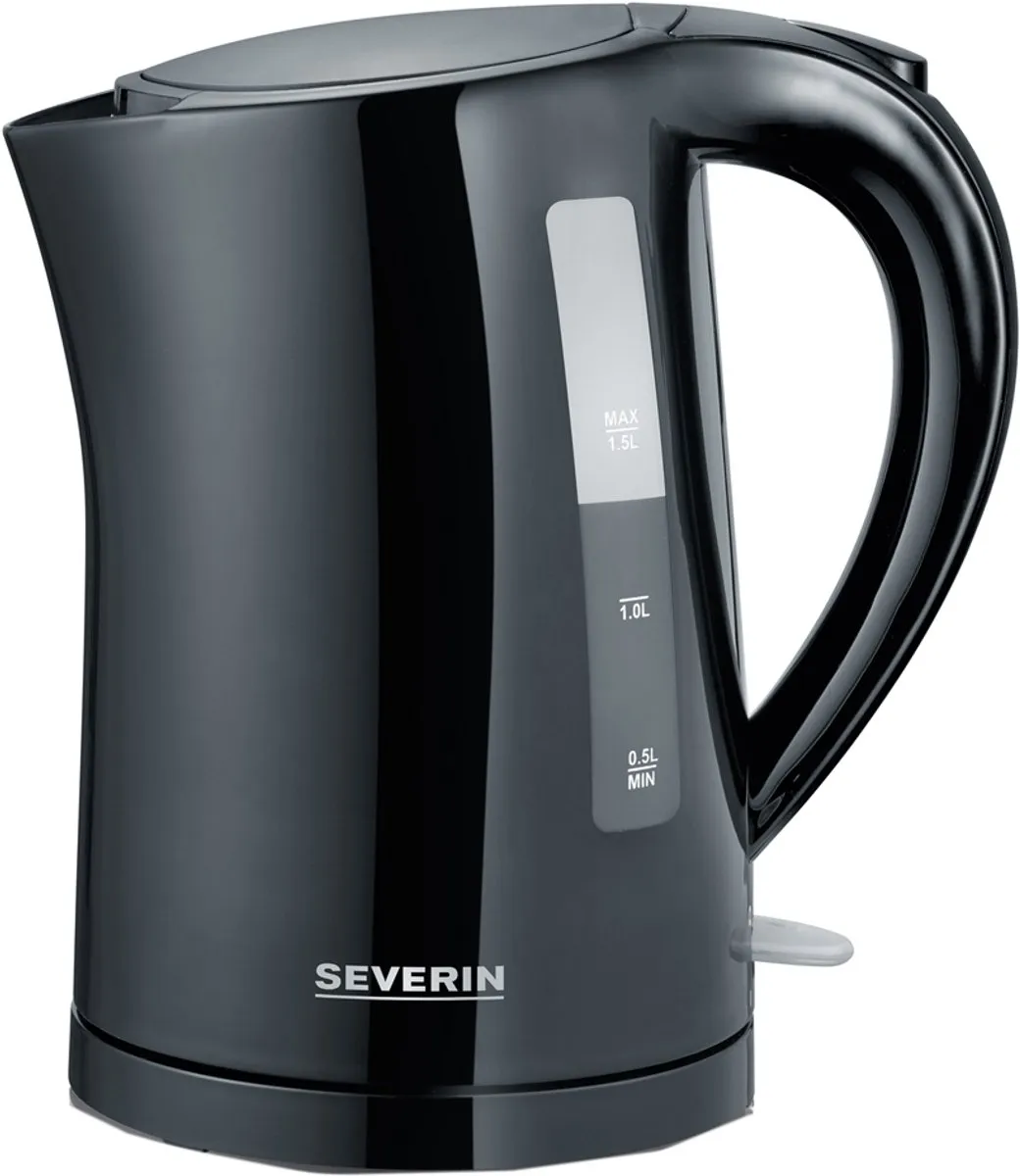 Severin WK 3498 Waterkoker 1,5L - Zwart - afbeelding 6 van 6