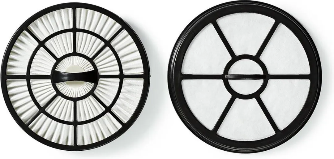 Nedis Motorfilter VCFI500NED - 2 Stuks - Zwart