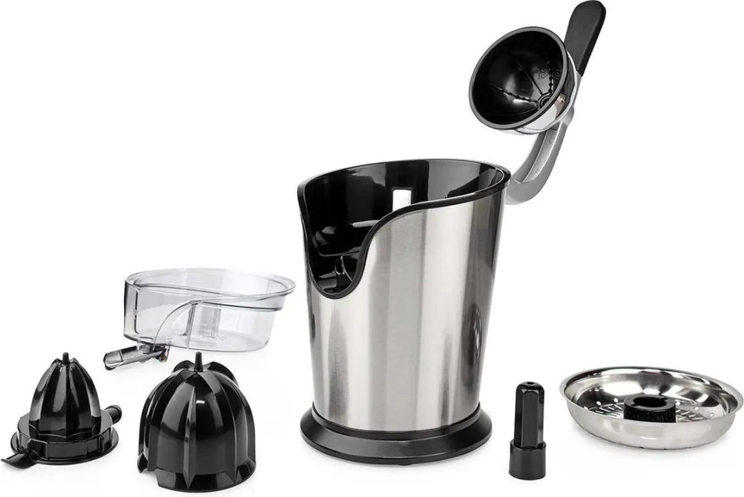 Nedis Citruspers KAJC200SR - 100W - Aluminium/Zwart