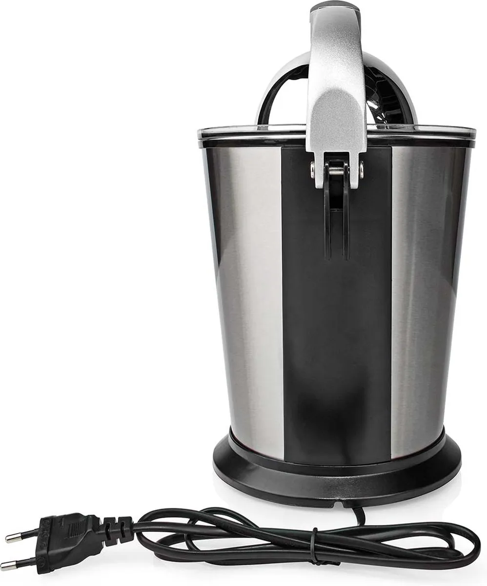 Nedis Citruspers KAJC200SR - 100W - Aluminium/Zwart