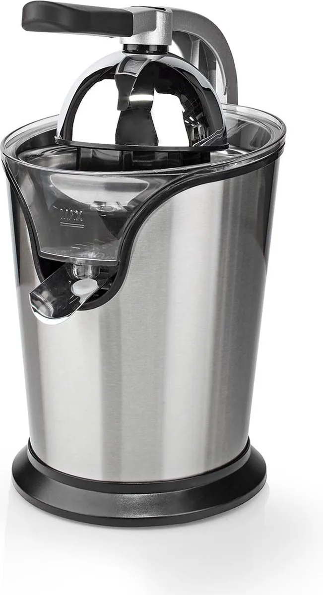 Nedis Citruspers KAJC200SR - 100W - Aluminium/Zwart - afbeelding 6 van 6