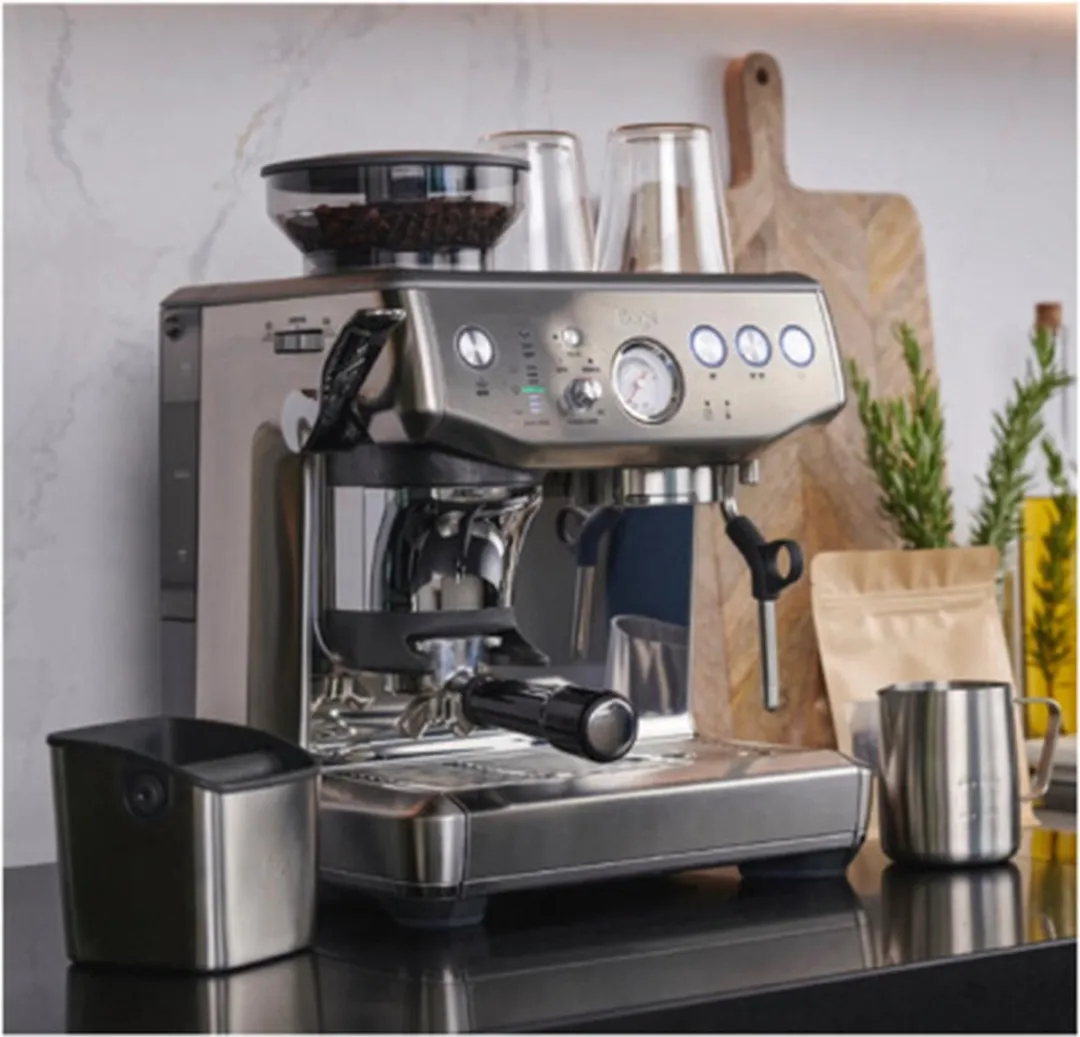 Sage The Barista Impress SES876BSS4EEU1 Espressomachine - 2 Liter - Brushed Stainless Steel