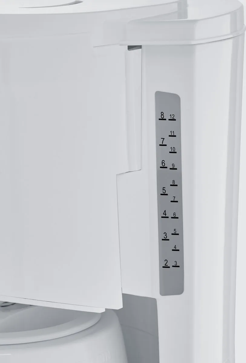 Severin KA 9314 Duo Koffiezetapparaat 2x8 Koppen - Wit