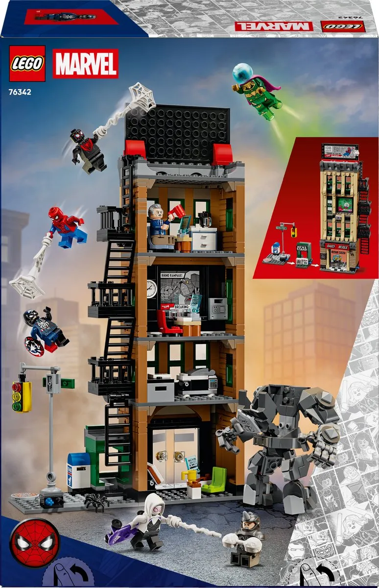 LEGO Marvel Spider-Man vs. Mysterio Daily Bugle 76342 - 781 Stukken - afbeelding 6 van 6