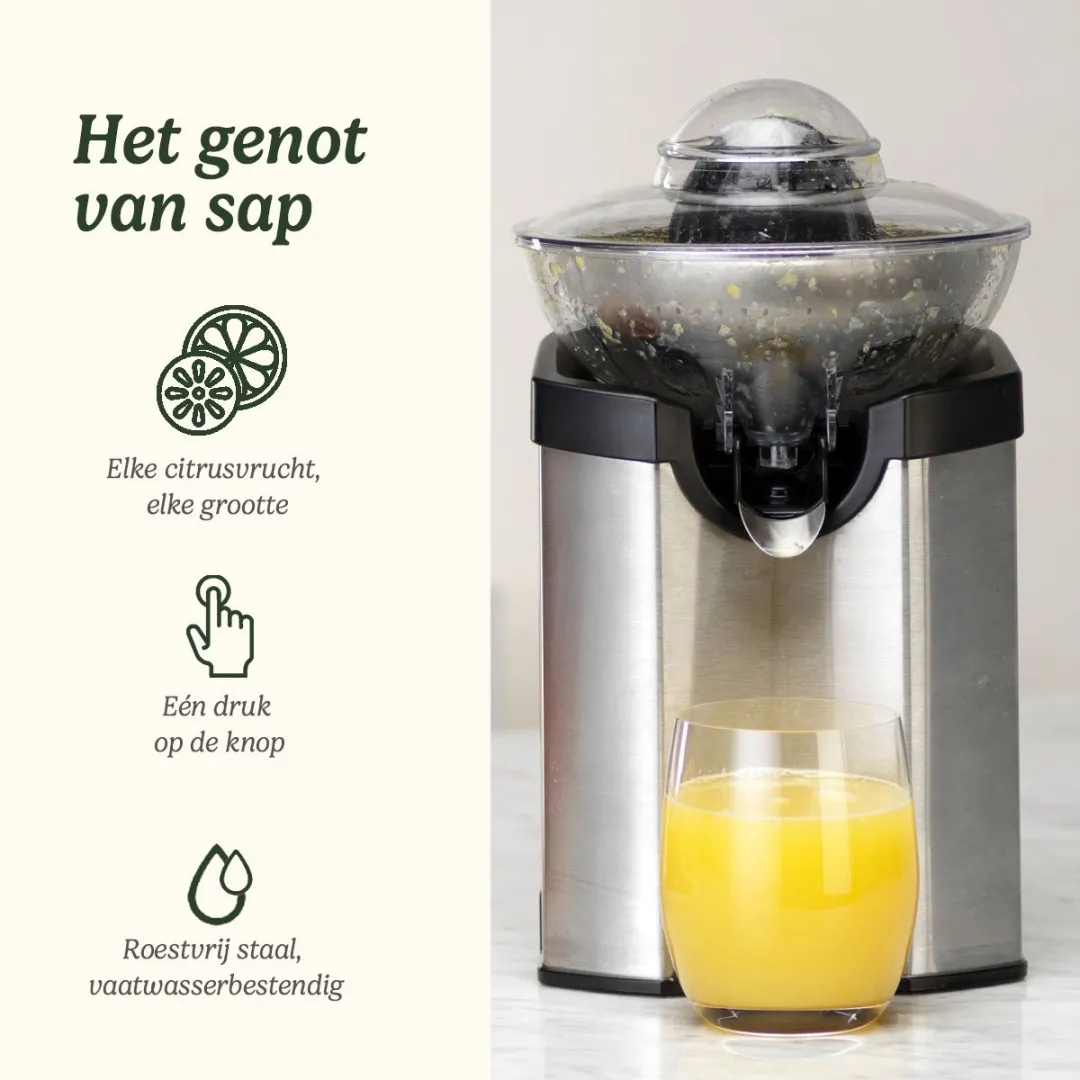 Cuisinart CCJ210E Elektrische Citruspers - Zilver