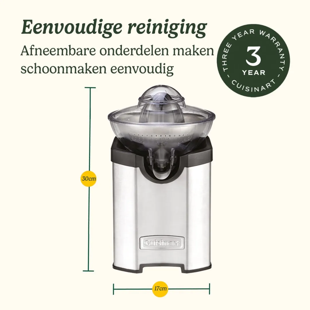 Cuisinart CCJ210E Elektrische Citruspers - Zilver