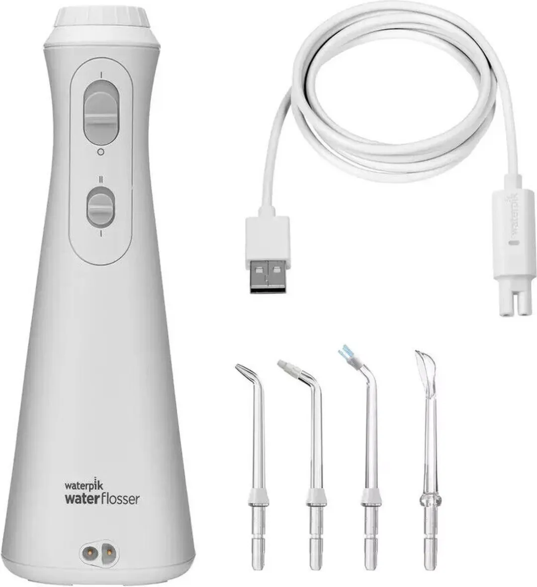 Waterpik WP490EU Draadloze Waterflosser - 2 Snelheden - Wit