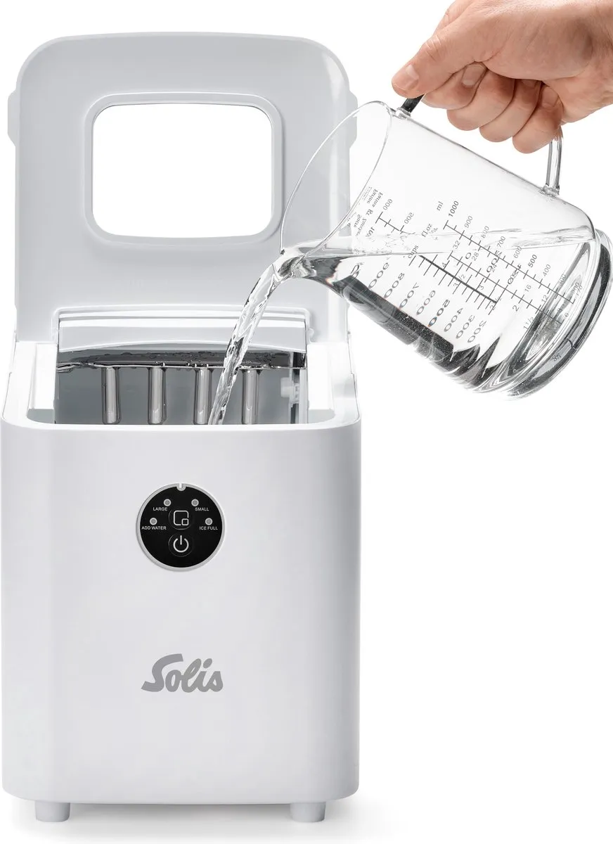 Solis Ice Cube Express IJsblokjesmachine 12kg/24u - 1L - Wit