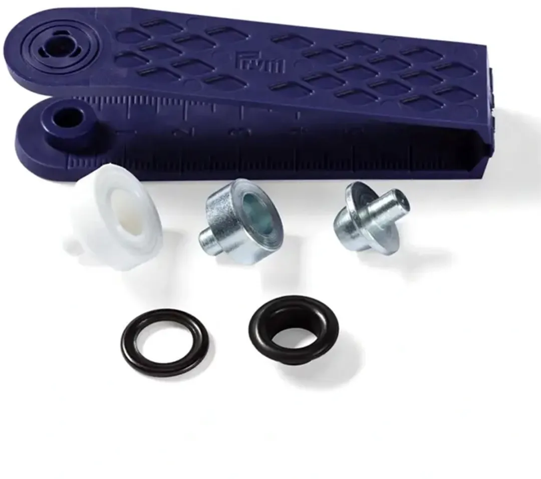 Prym Ringen met schijven 8mm Gebronsd - 24 Stuks