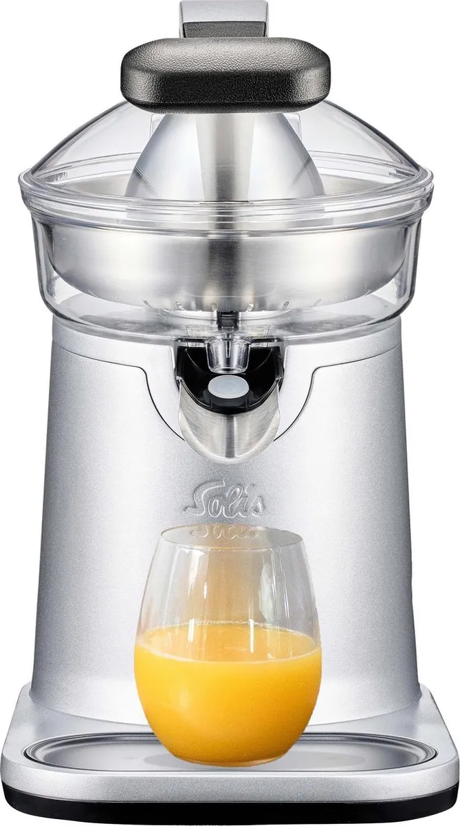 Solis Citrus Press Station 8454 Elektrisch - Zilver