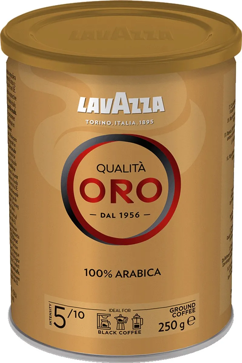 Lavazza Qualita Oro Gemalen Koffie 250g