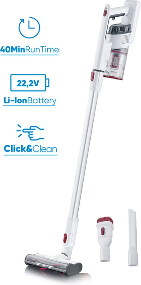 Severin HV 7152 Steelstofzuiger 2-in-1