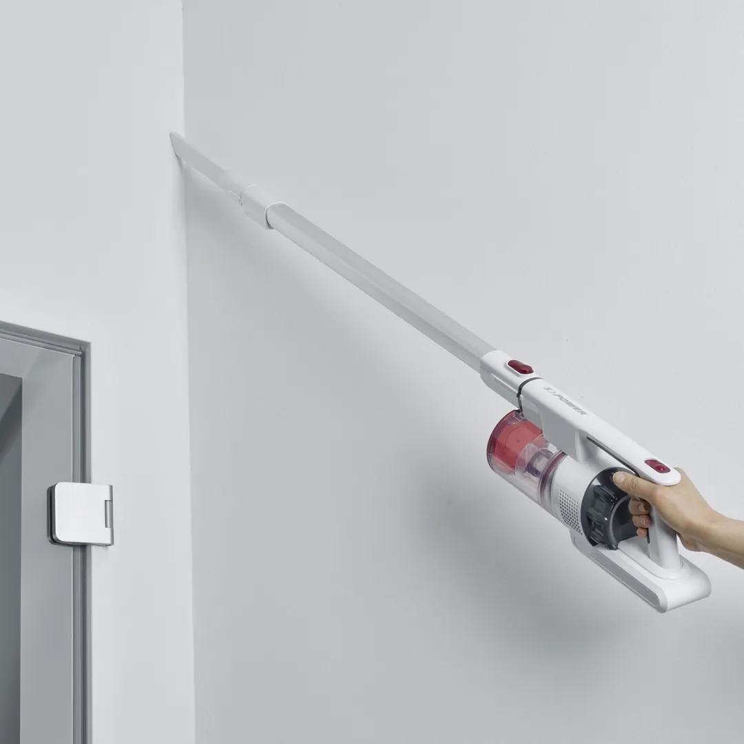 Severin HV 7152 Steelstofzuiger 2-in-1 - 22.2V - Rood/Wit - afbeelding 6 van 6