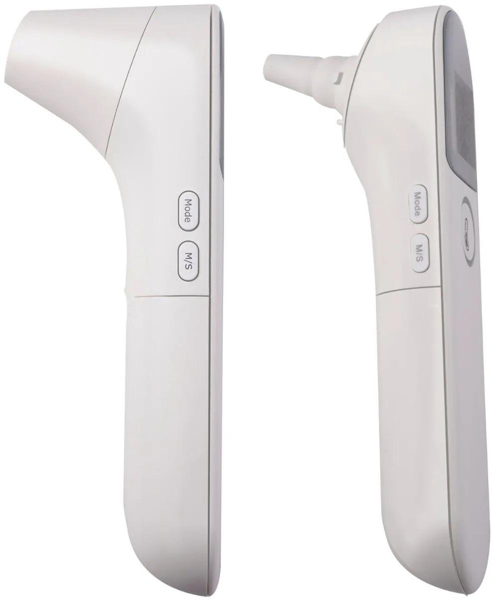 Grundig Infrarood Thermometer 3-in-1 - Voorhoofd/Oor - 1 Sec Meting - Wit