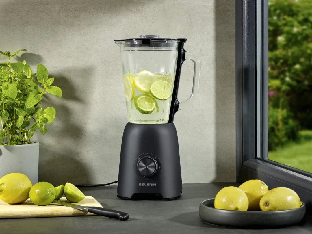 Severin SM 3724 Blender - 600W - Glazen kan 1,5L - 2 snelheden - afbeelding 6 van 6