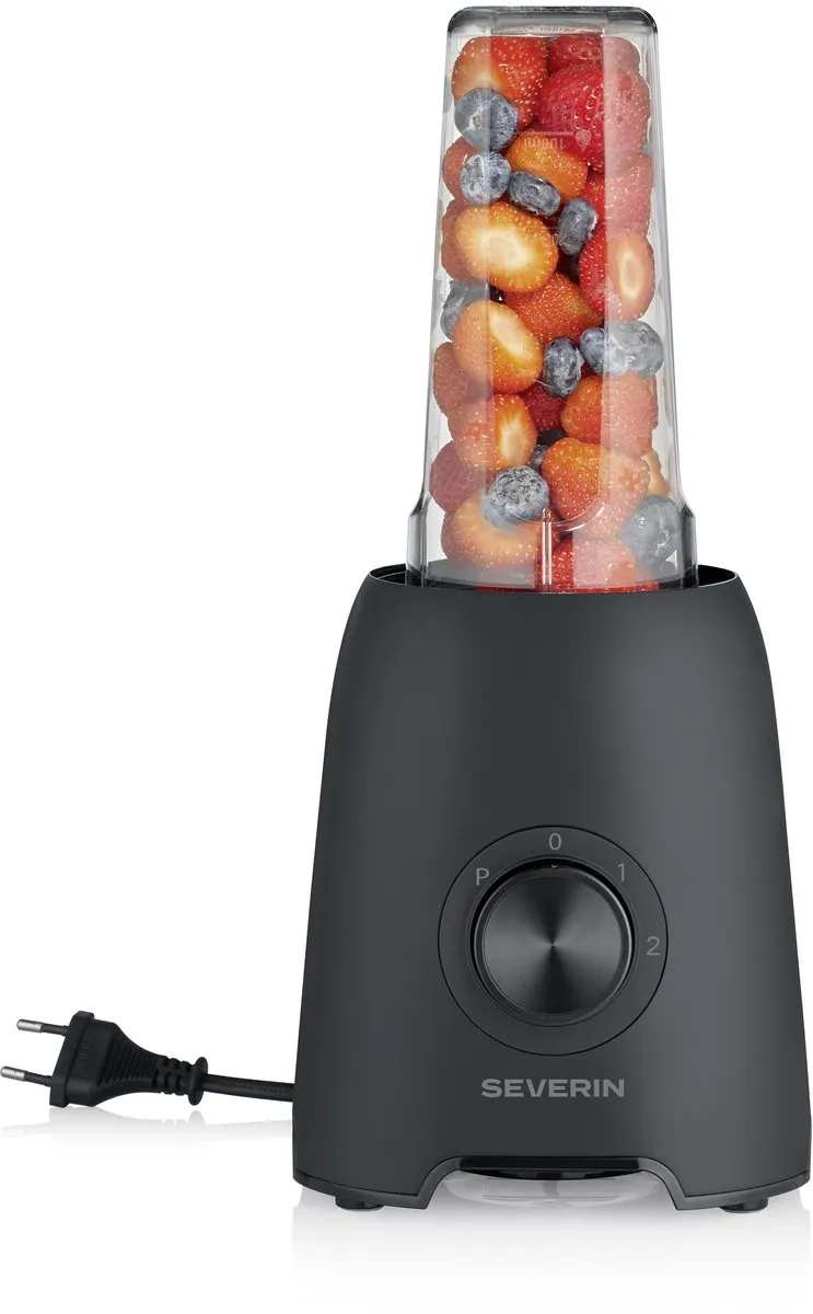 Severin SM 3724 Blender - 600W - Glazen kan 1,5L - 2 snelheden