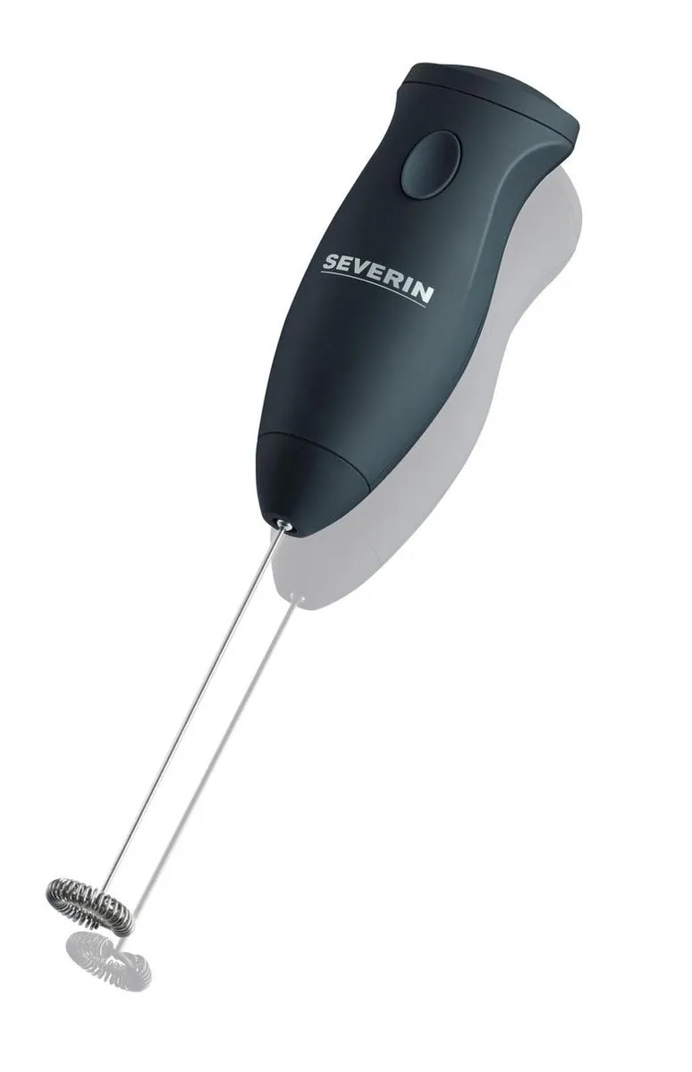 Severin SM 3590 Melkopschuimer - 2 Snelheden - Zwart/RVS