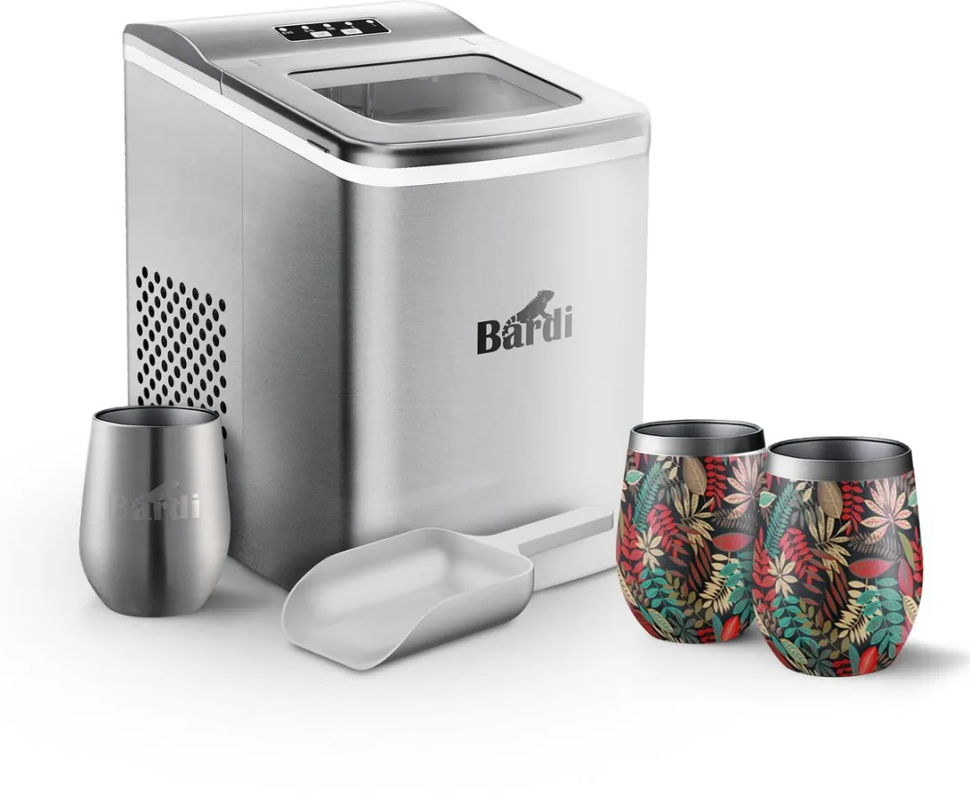 Bardi Deluxe IJsblokjesmachine Set