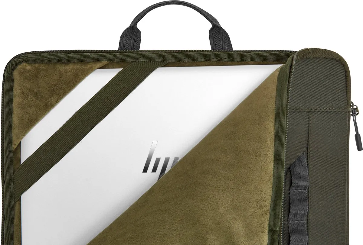 HP 15,6-inch Modular Laptop-sleeve 9J4C3AA - 4 Vakken - Green/Grey