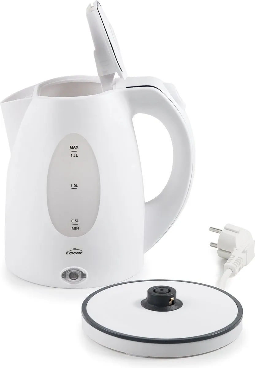 Lacor Waterkoker 1,3L 2200W - Wit