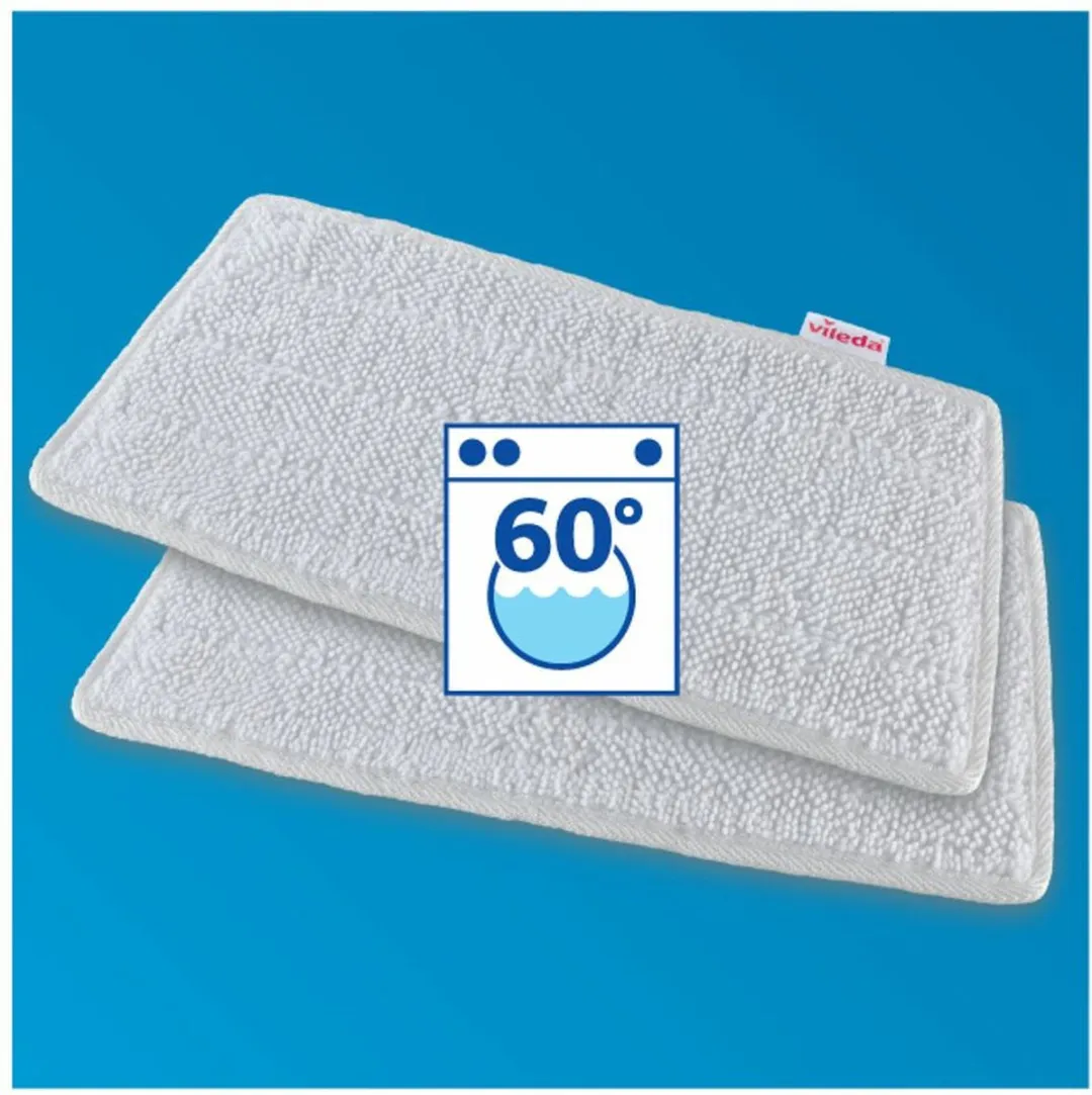 Vileda Steam XXL Microvezelpads 168928 - 2 Stuks