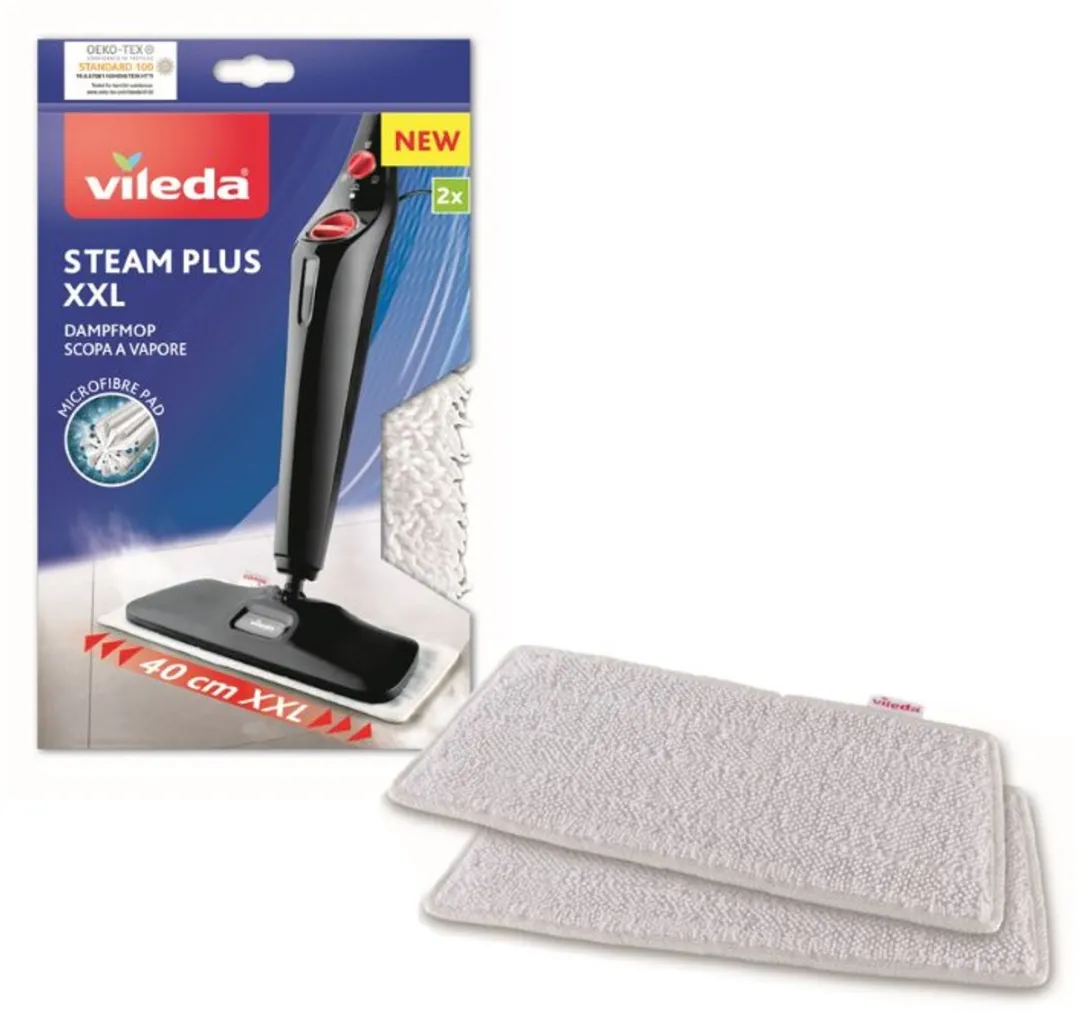 Vileda Steam XXL Microvezelpads 168928 - 2 Stuks