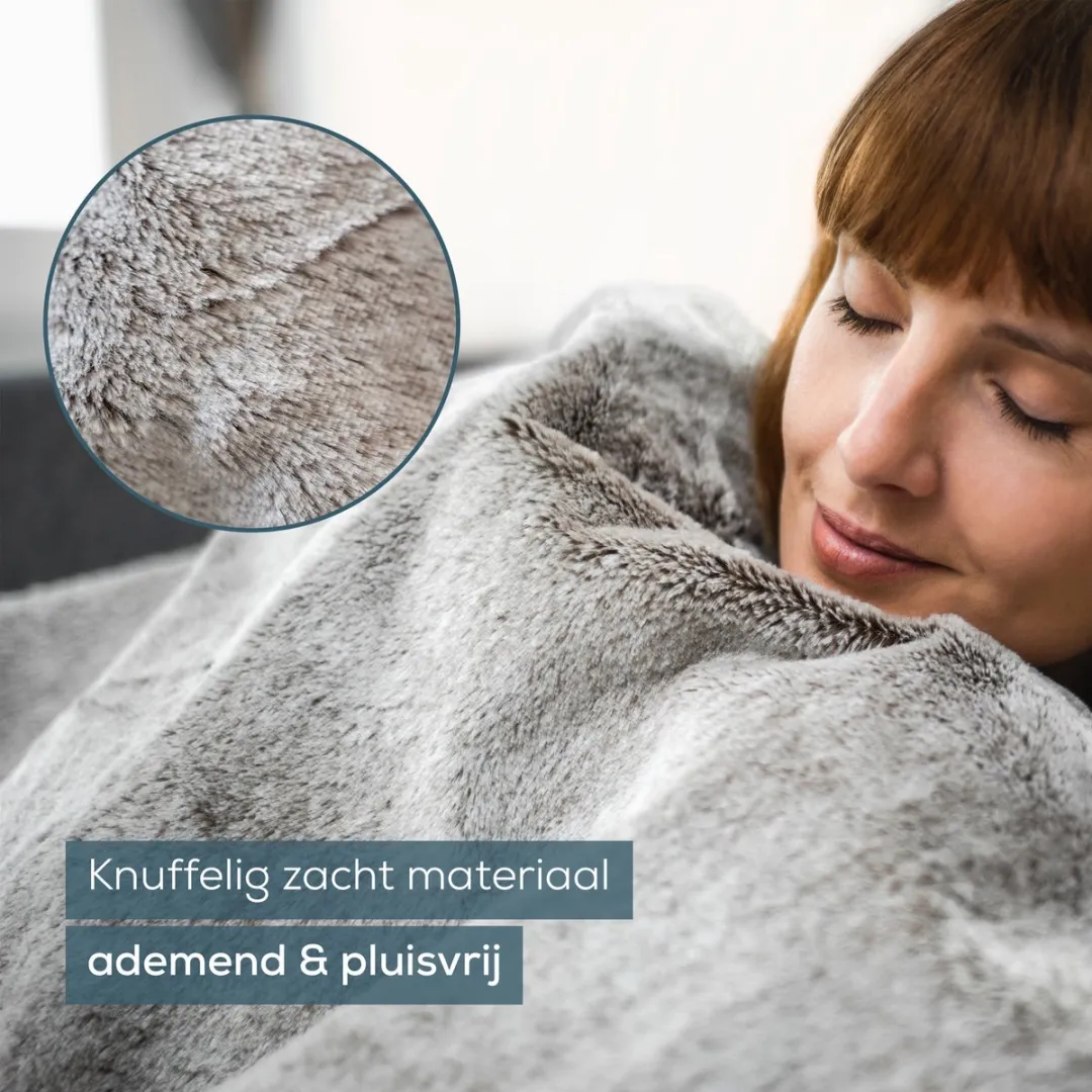 Beurer Elektrische Deken - Warmtedeken - 1 persoons 180x130cm - Test: Zeer goed - Automatische uitschakeling - Nordic - 5 Jaar Garantie excl bij Bol.com