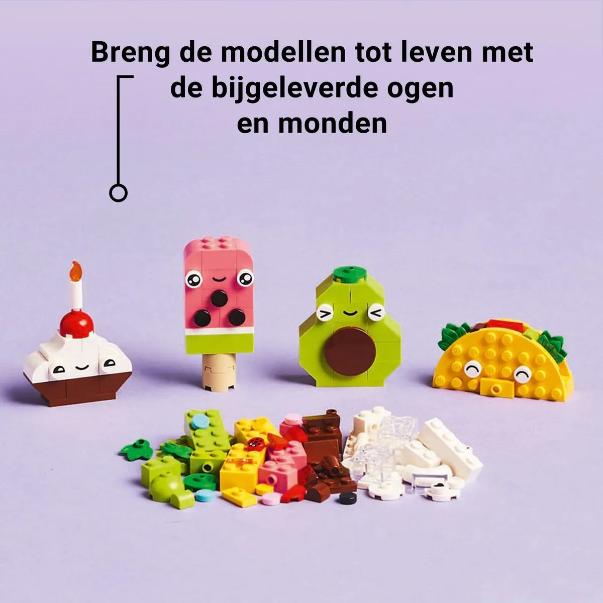 LEGO Classic Creatieve Eetvriendjes 150 Stukken - Meerkleurig