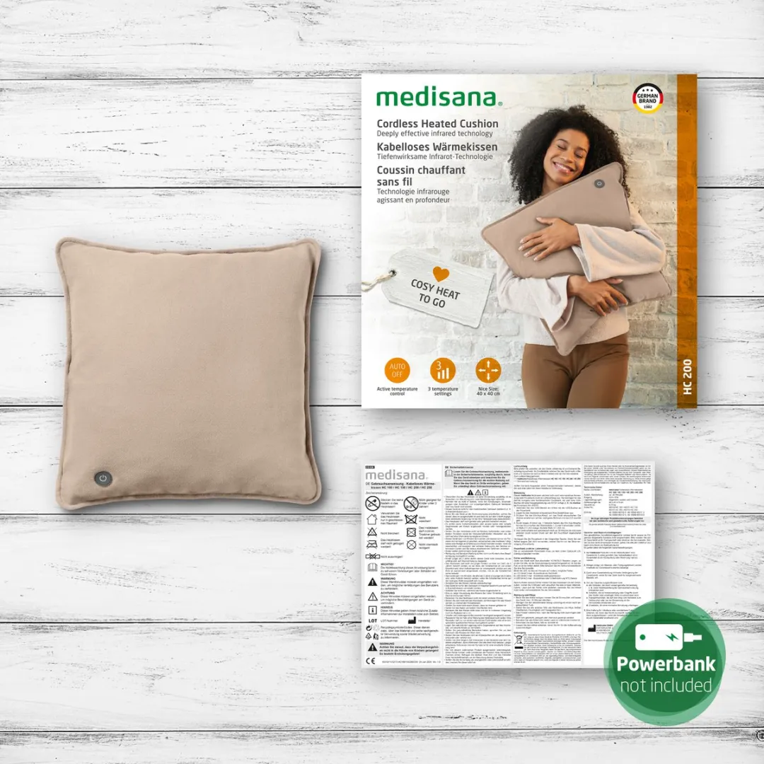 Medisana HC 200 Warmtekussen - Beige - afbeelding 6 van 6