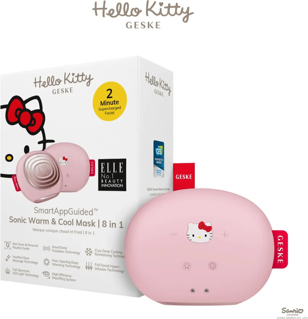 Hello Kitty SmartAppGuided Sonic Warm & Cool Mask HK0000056PU01 - Gezichtsmassager