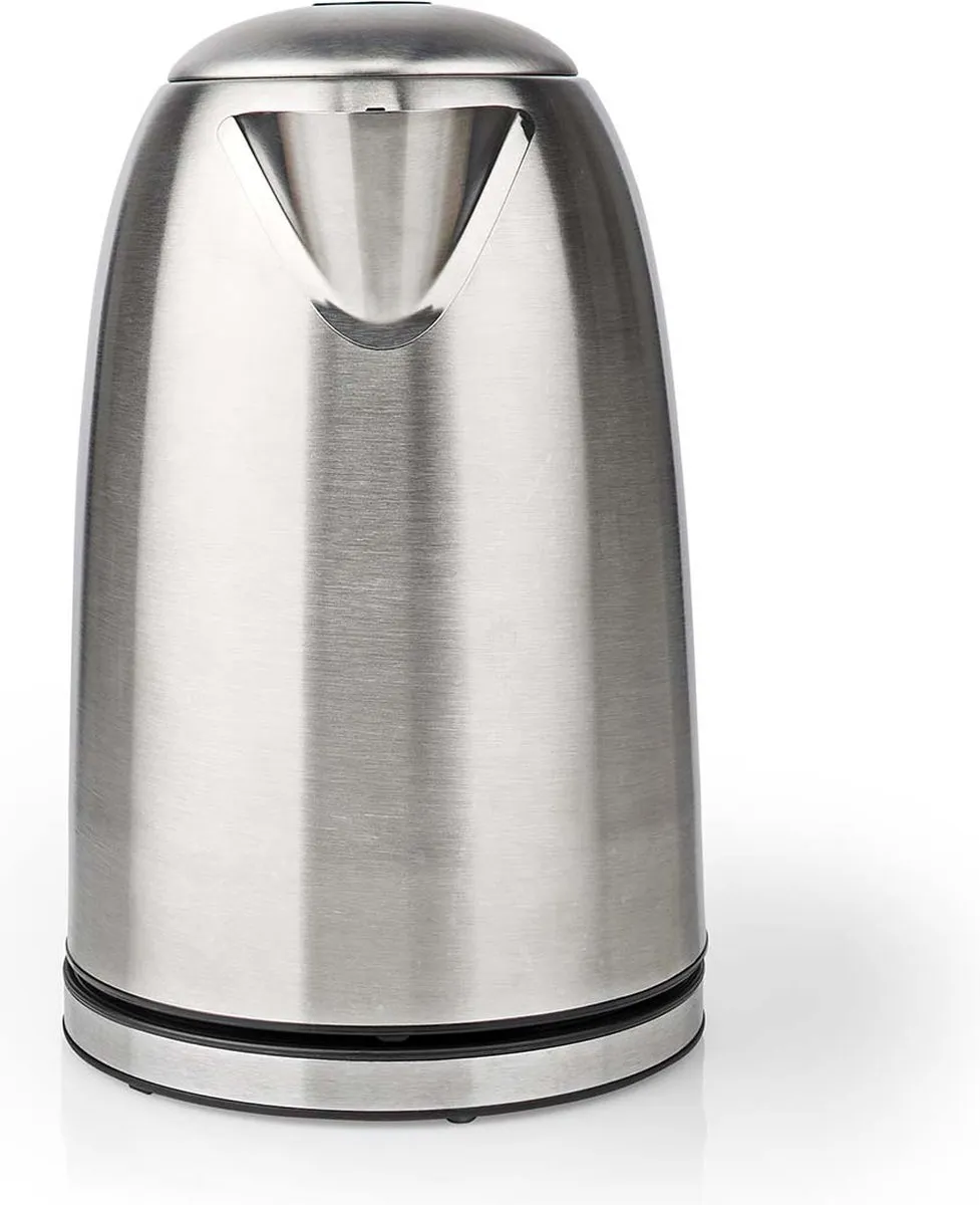 Nedis KAWK350EAL Waterkoker 1.7L - Zilver/Zwart