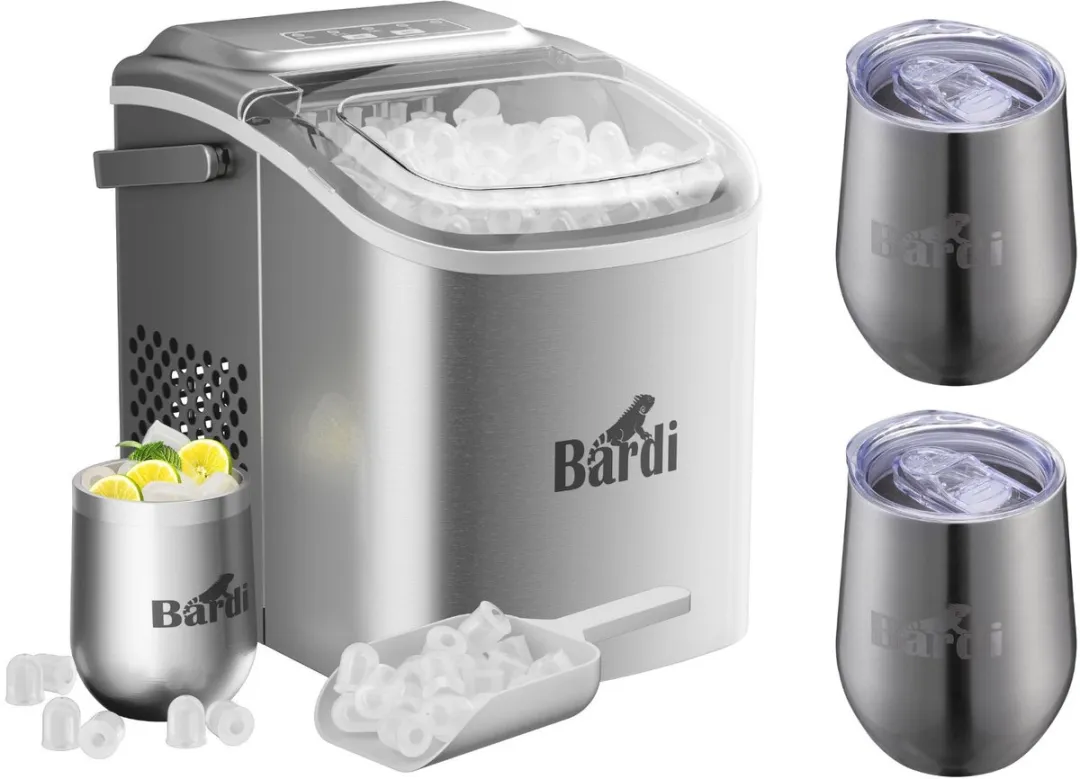 Bardi Deluxe IJsblokjesmachine 1.2L
