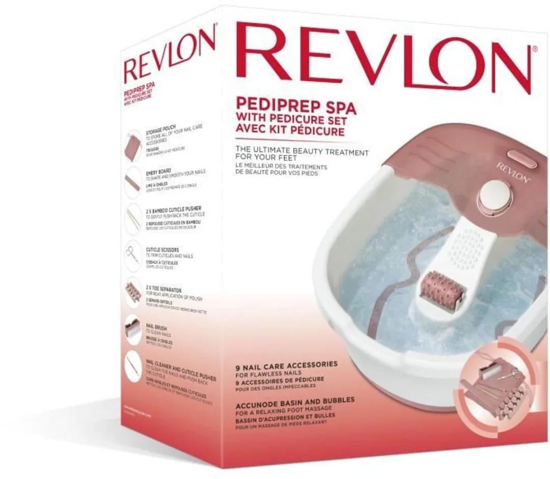 Revlon RVFB7021PE Elektrisch Voetenbad - 3 Warmtestanden