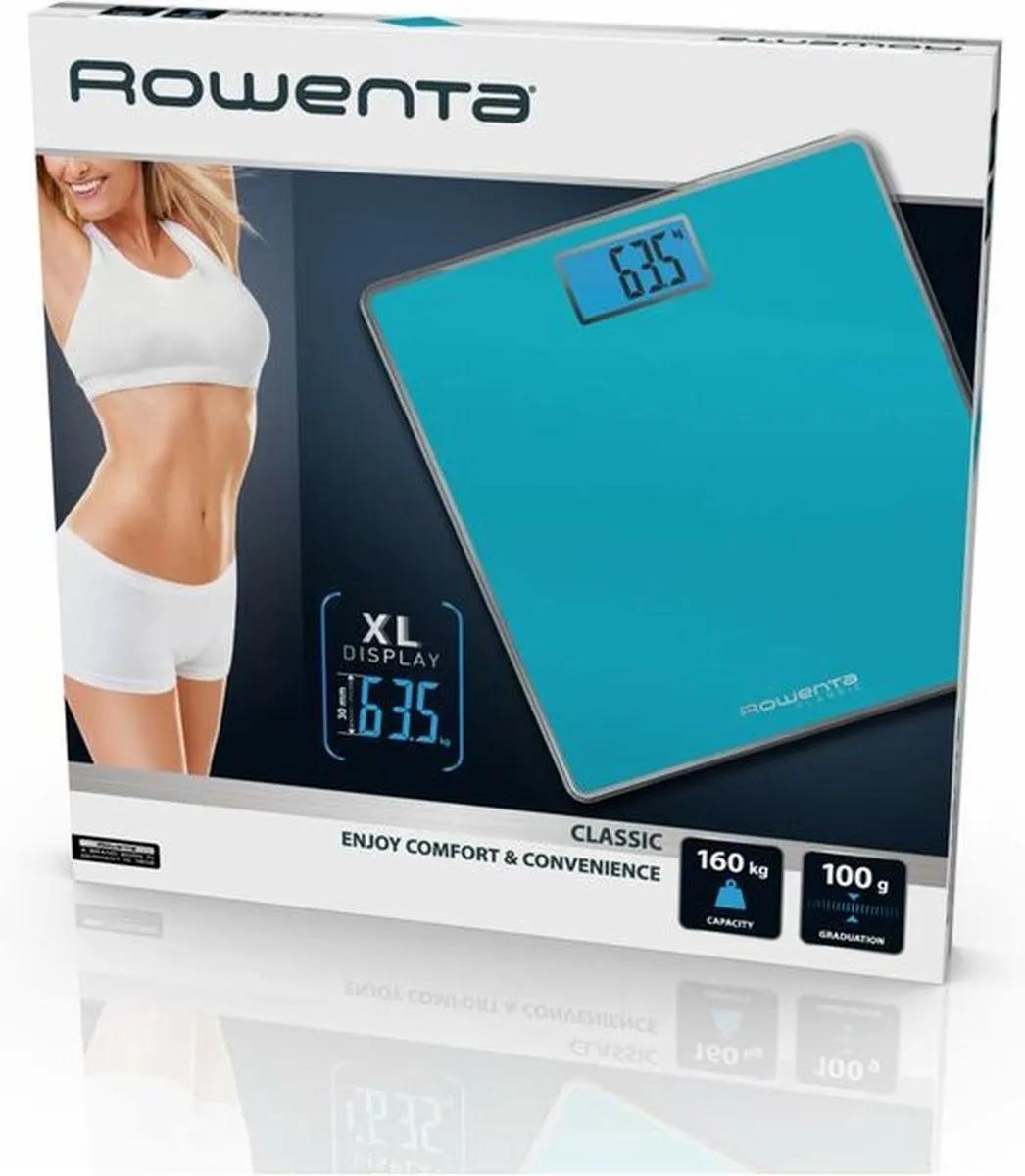 Rowenta BS1503 Digitale Personenweegschaal - 160 kg - Wit