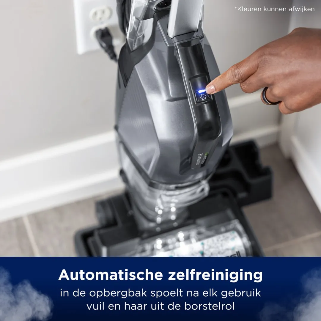 BISSELL CrossWave HydroSteam Pet 3527N Stofzuiger - 1100W - Zwart/Grijs/ Groen - afbeelding 6 van 6