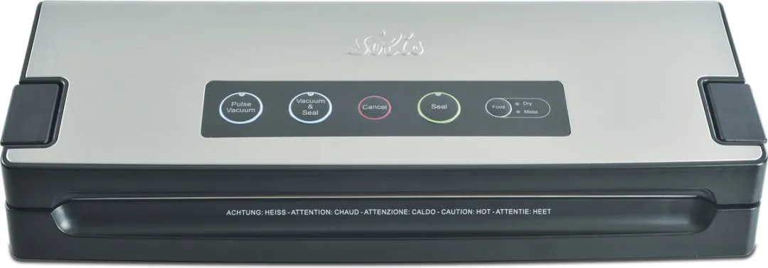 Solis Vac Premium 574 Vacumeermachine + 2 vacuümrollen + 50 vacuümzakken - Grijs